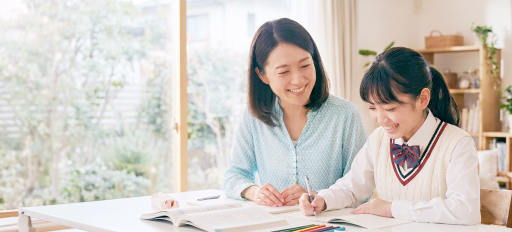 学びをそばで支える様子