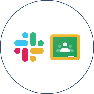 保護者・生徒との連絡のためにSlackやGoogle Classroomなどのデジタルツールを採用