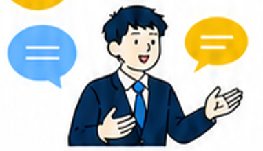 英語で意見を伝える生徒